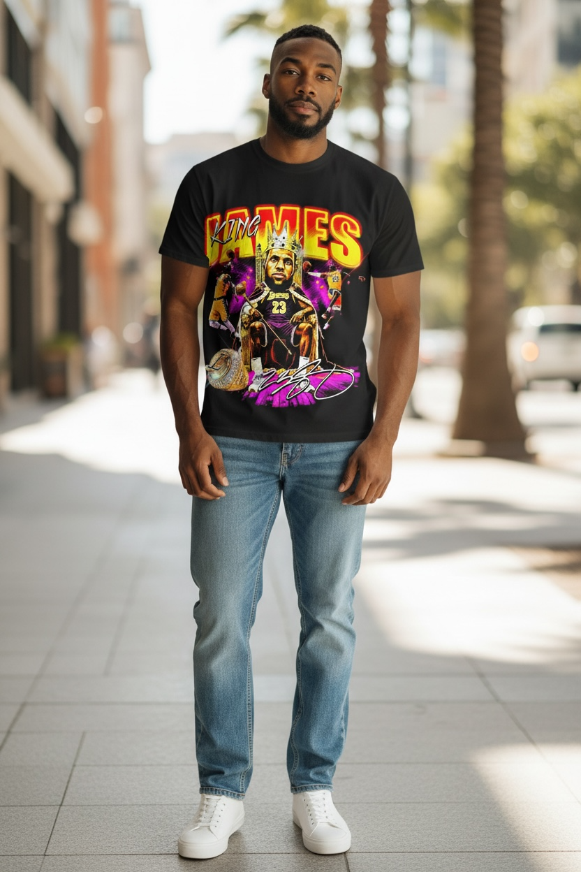 Street Jeanius King James Tee