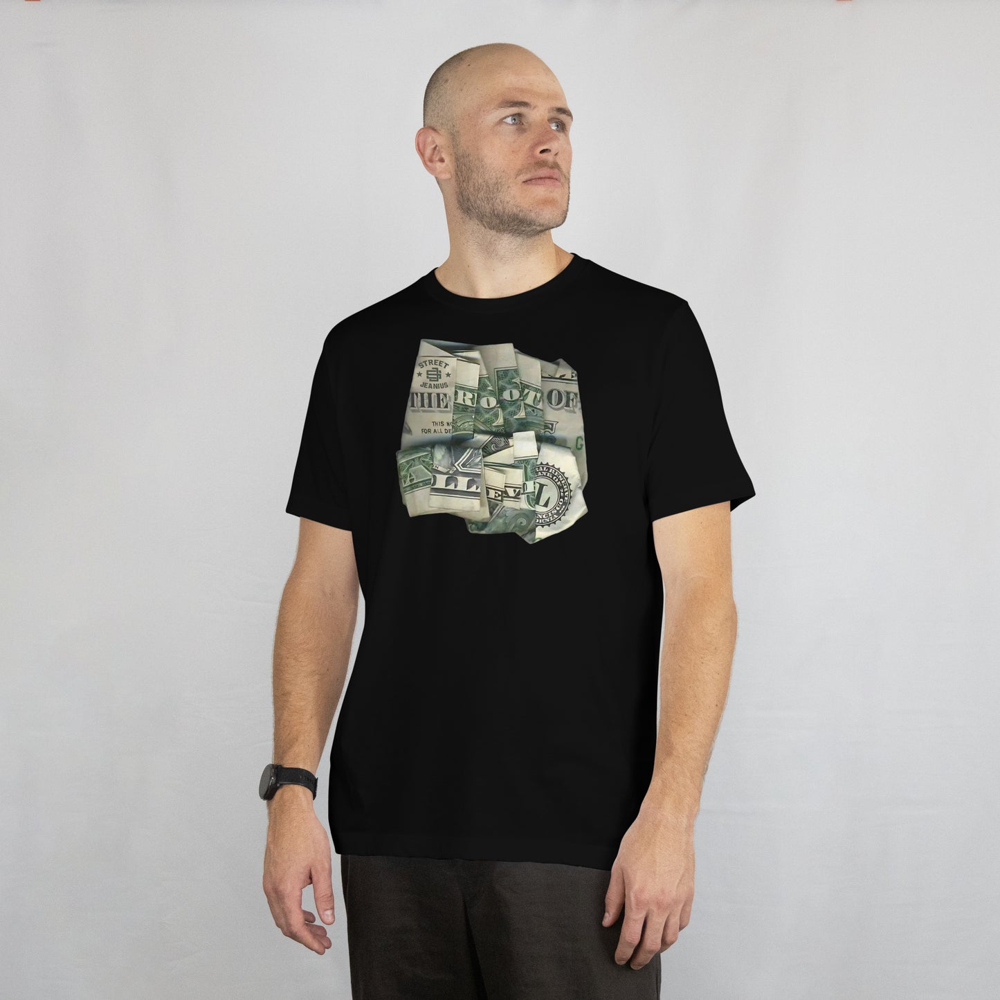 Street Jeanius Root Of All Evil Tee