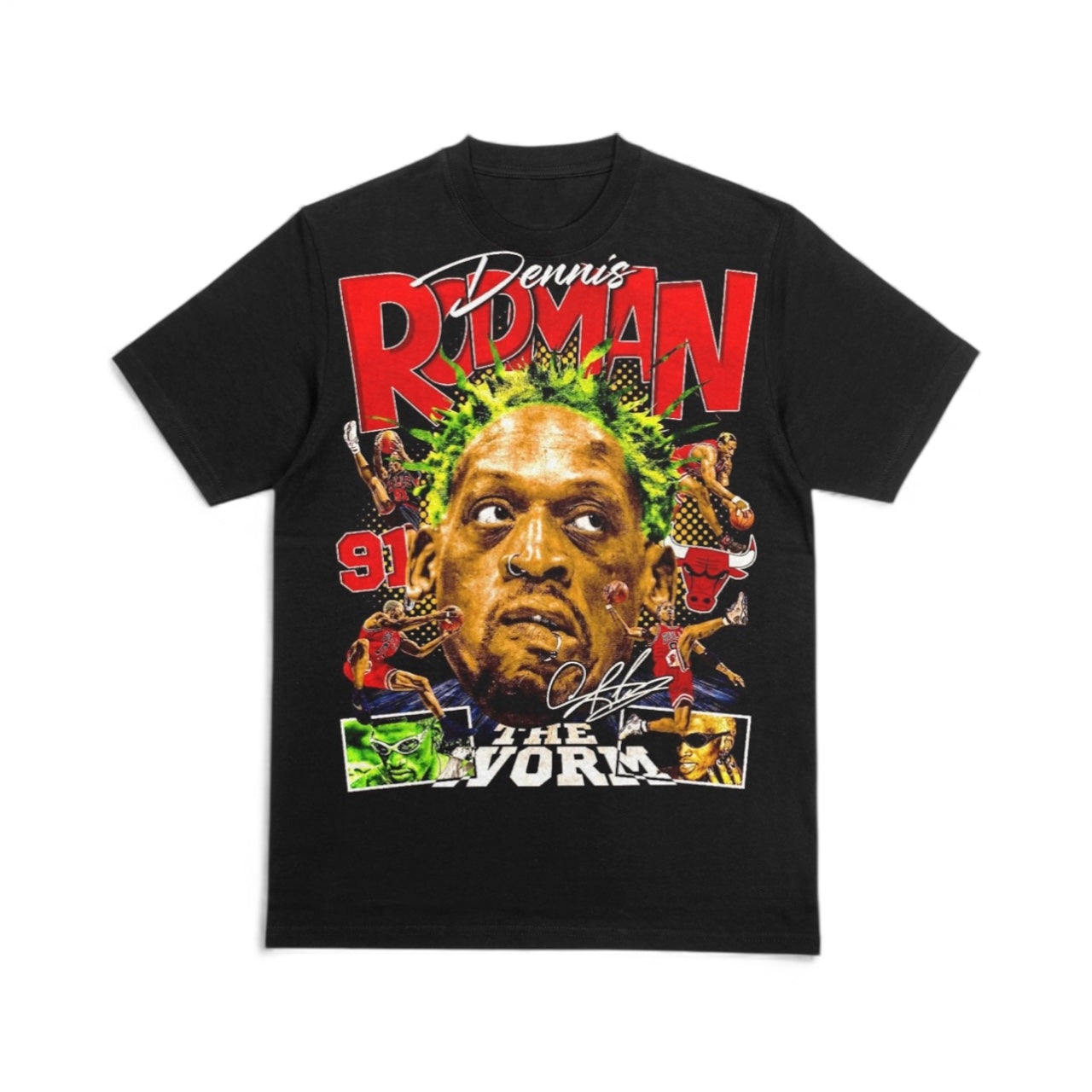 Street Jeanius Dennis Rodman Graphic Tee