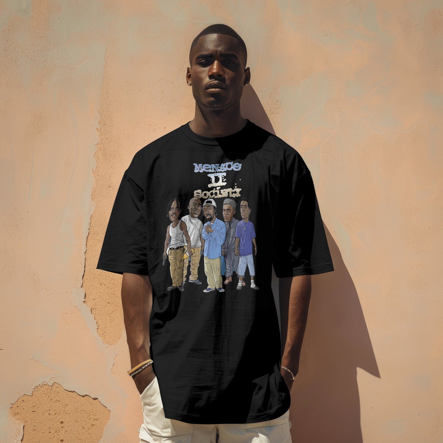 Street Jeanius Menace To Society Tee
