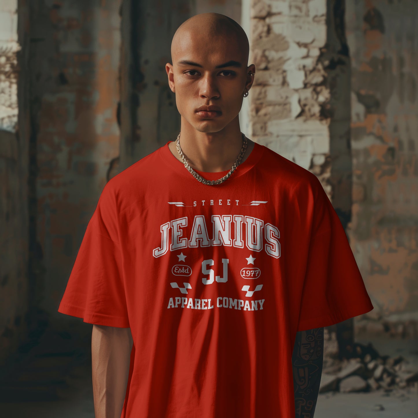 Street Jeanius Varsity Tee