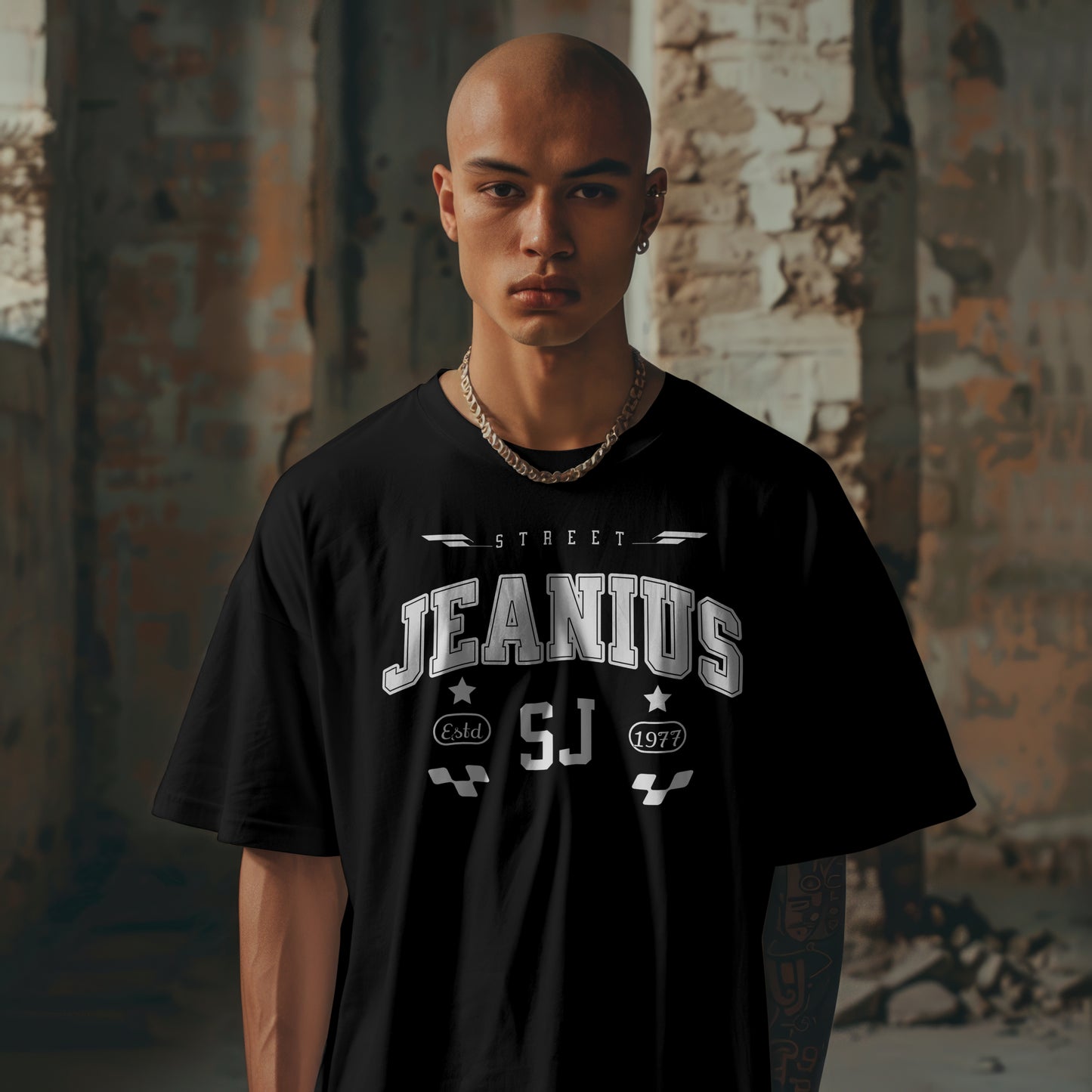 Street Jeanius Varsity Tee