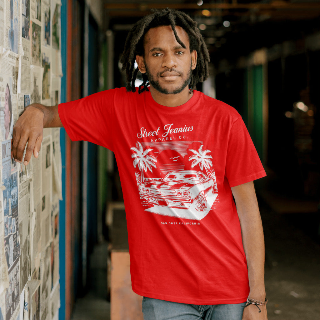 Street Jeanius Vintage Car Tee