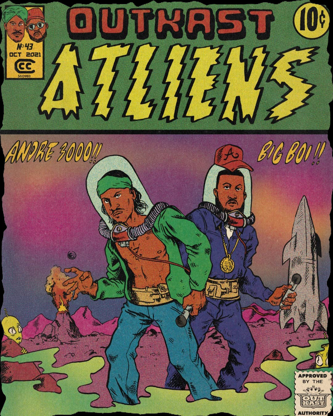 Street Jeanius Atliens Tee