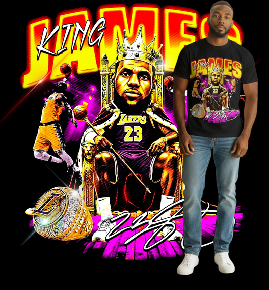 Street Jeanius King James Tee