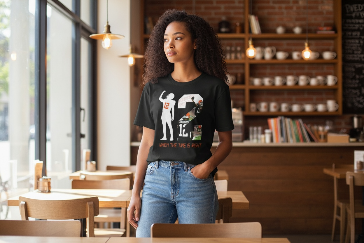 Street Jeanius Shedeur “When The Time is Right Tee”