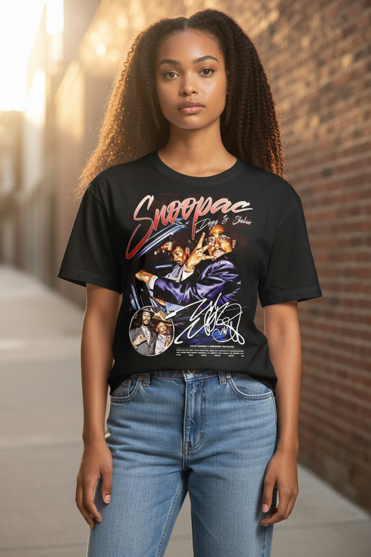 Street Jeanius Snoop/Pac Graphic Tee