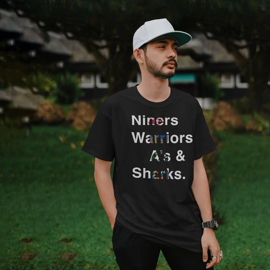 Street Jeanius Bay Area Sport's Tee (A's)