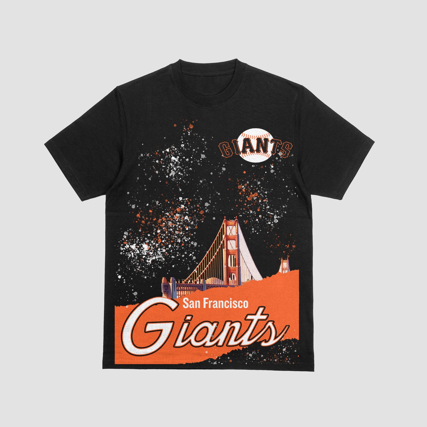 Street Jeanius SF Giants Splash Tee