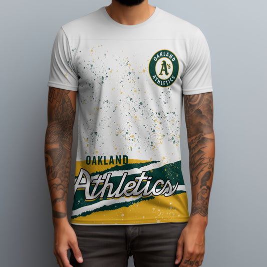 Street Jeanius Oakland A's Tee