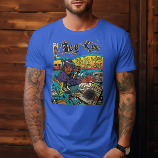 Street Jeanius Ice Cube Comic Tee