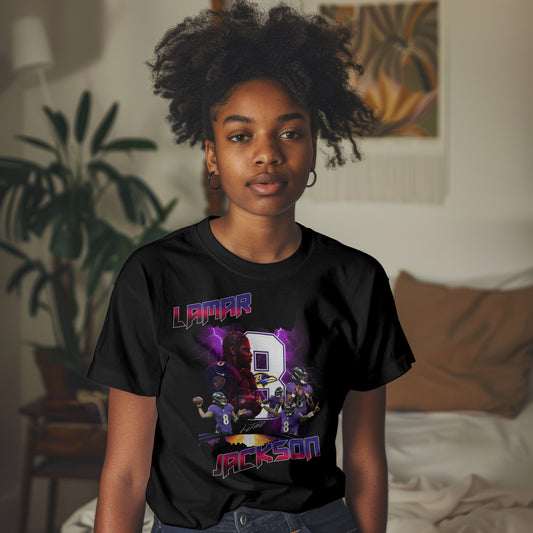 Street Jeanius Lamar Jackson Tee