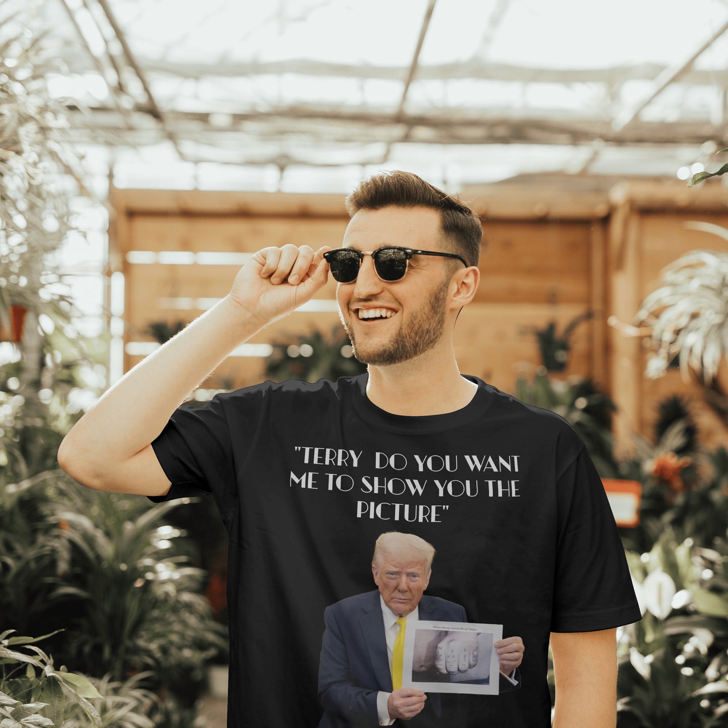 Street Jeanius Trump Photoshop Tee