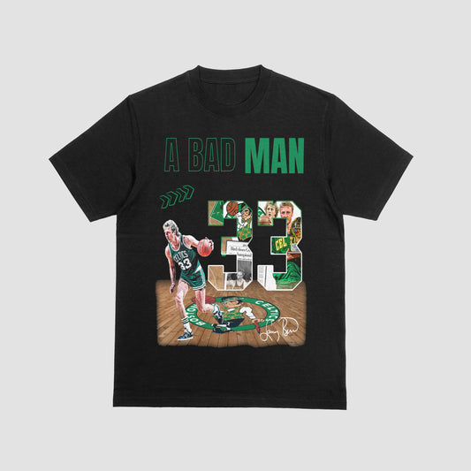 Street Jeanius Larry Bird Graphic Tee