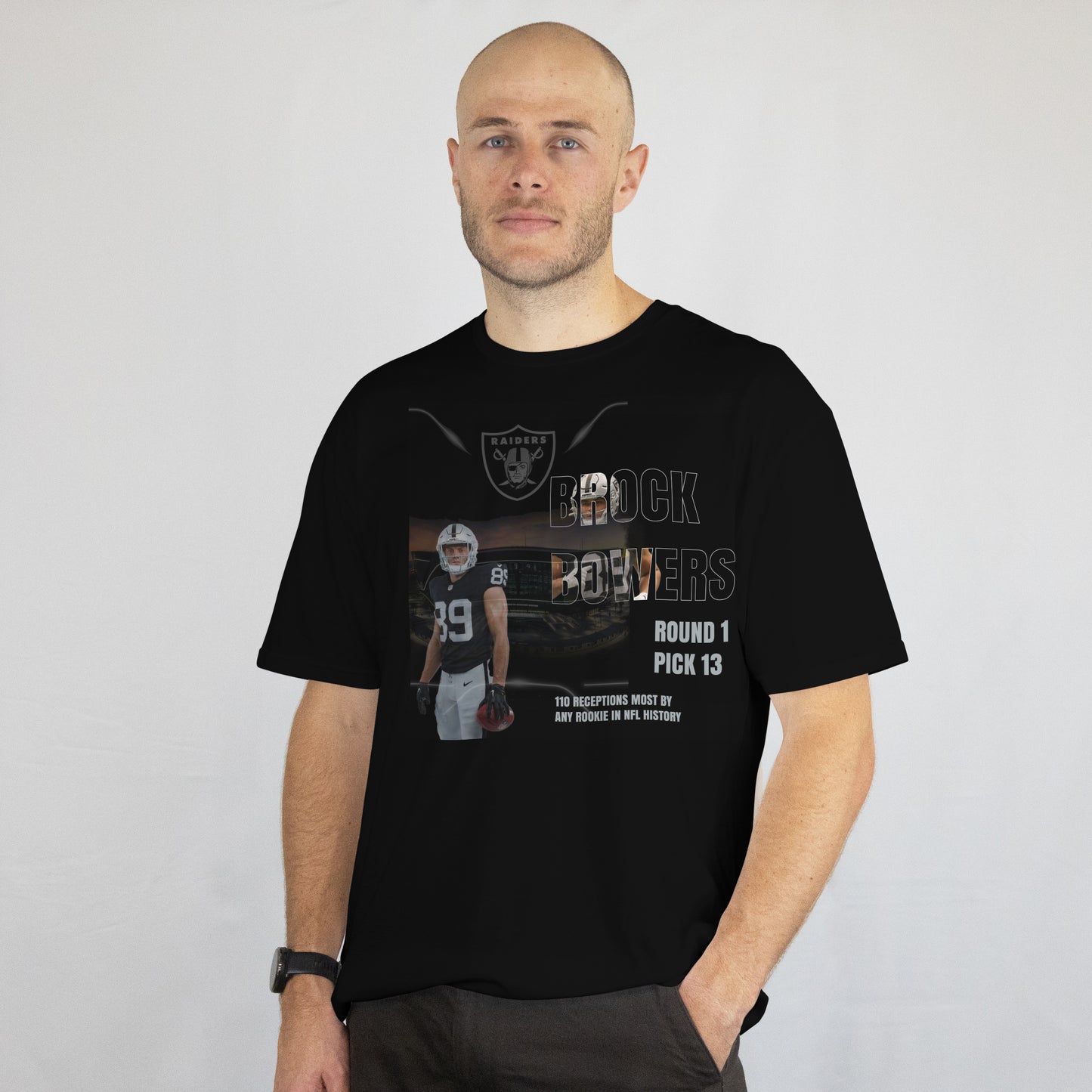 Street Jeanius Brock Bowers Tee