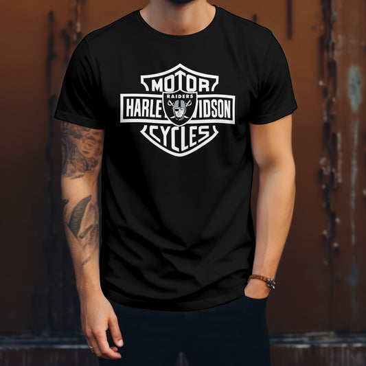 Street Jeanius Harley Raiders Combo Tee