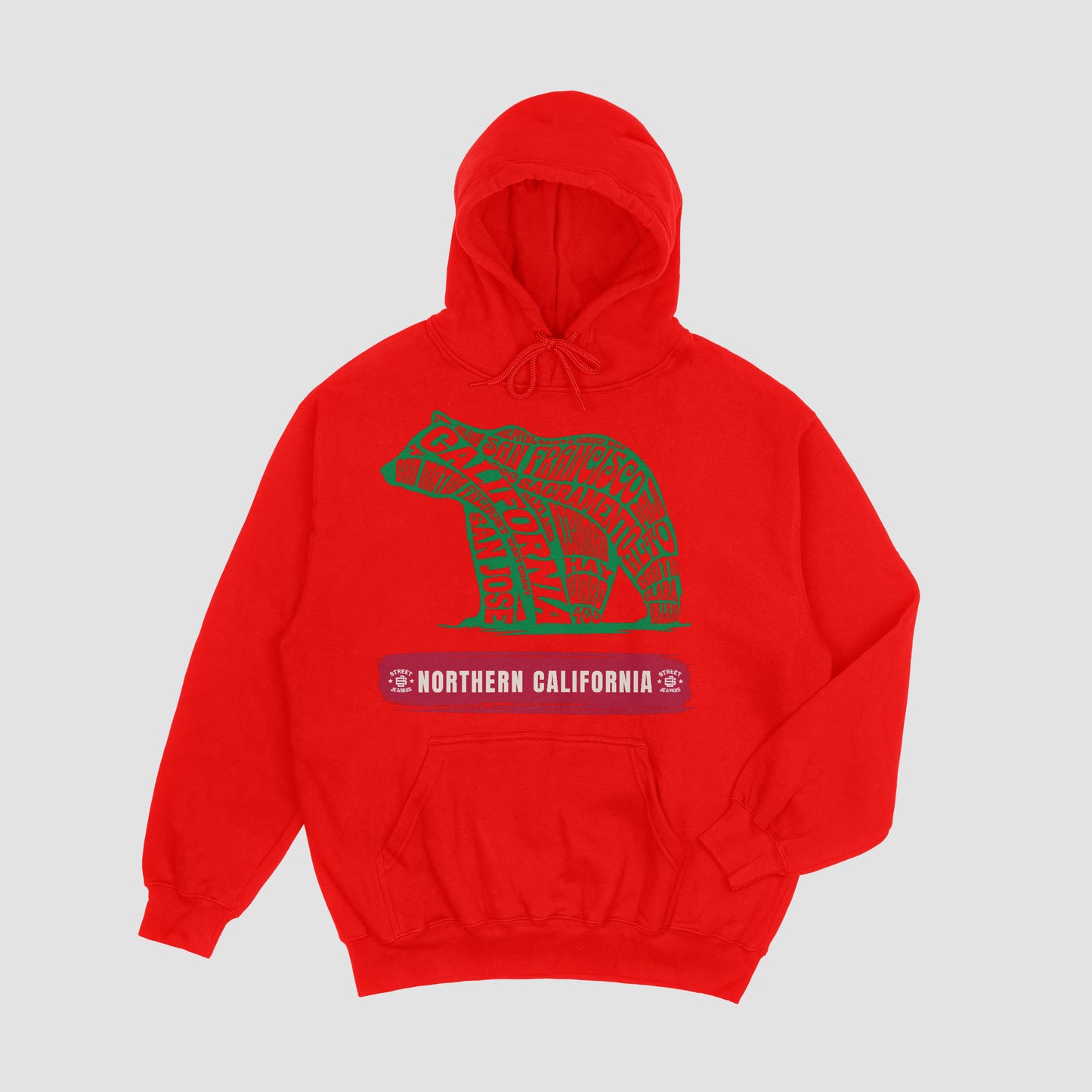 Street Jeanius Northern California Hoodie
