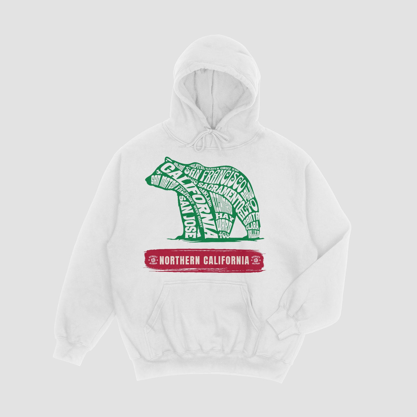 Street Jeanius Northern California Hoodie