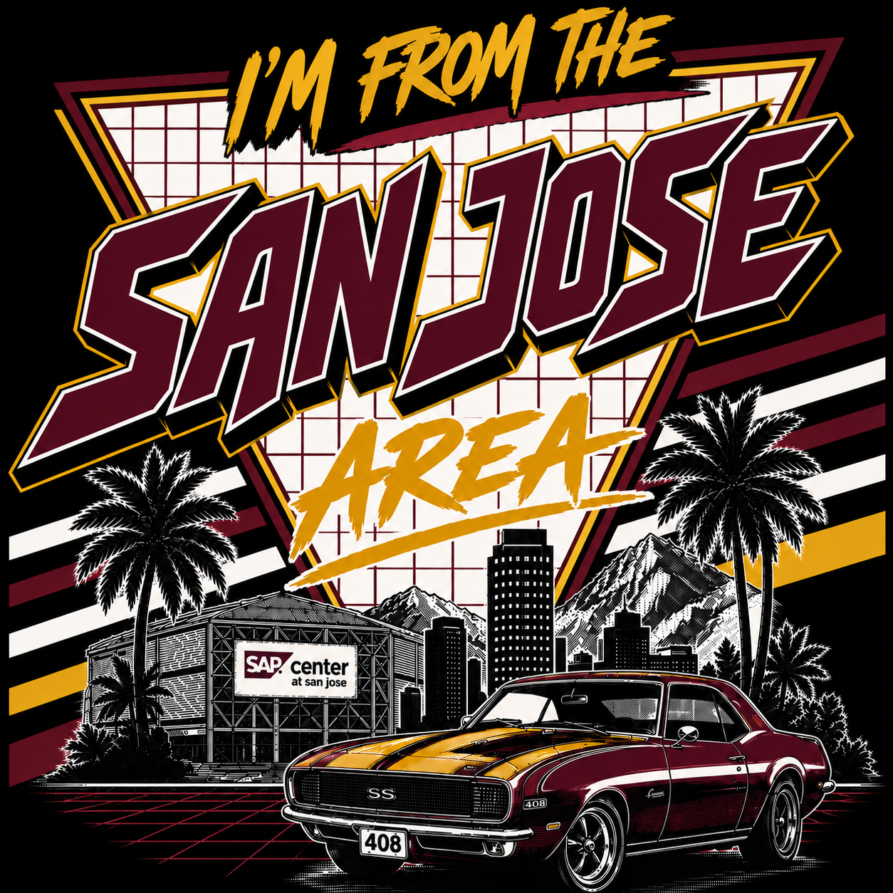 Im From The San Jose Area Graphic Tee