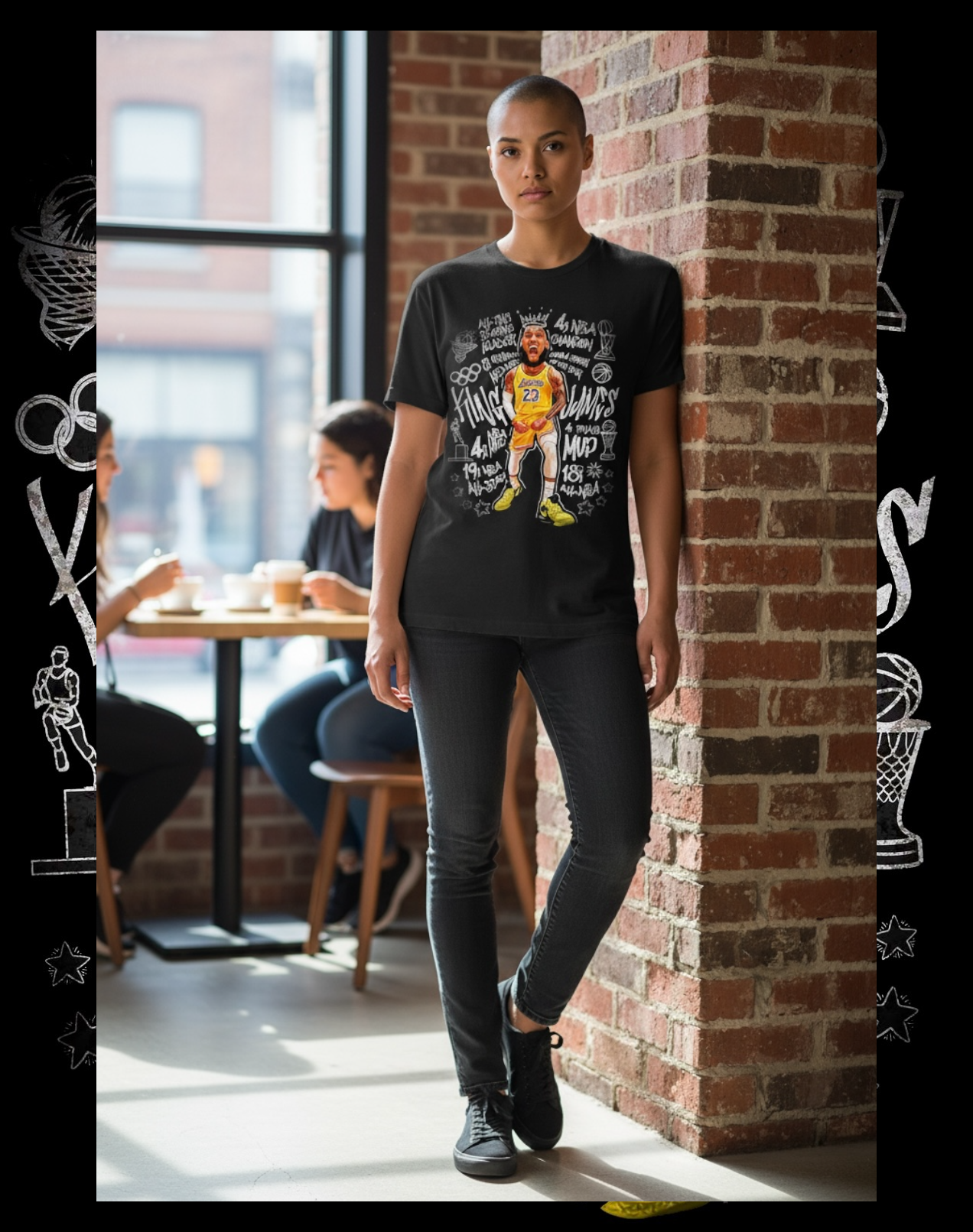 Street Jeanius LeBron Graphic Tee