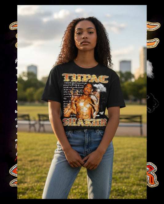 Street Jeanius Tupac Graphic Tee