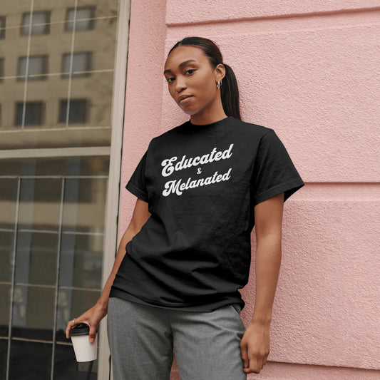 Street Jeanius Educated & Melanated Tee