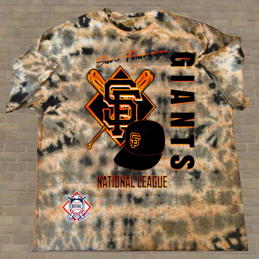 Street Jeanius Tye Dye Giants Tee